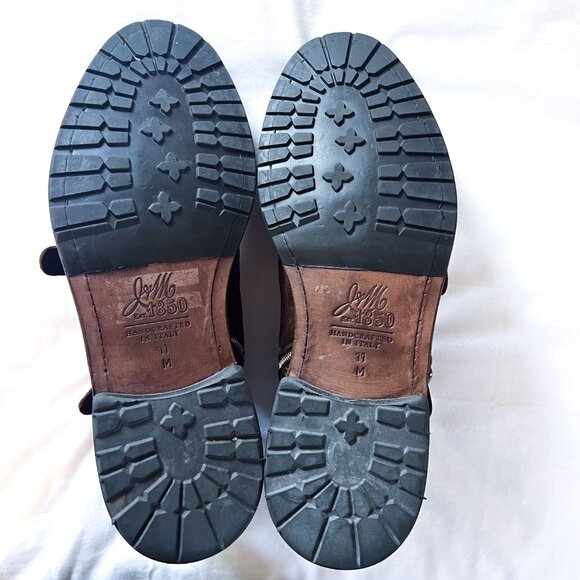 Johnston & Murphy Lofting Double-Buckle Monk Strap Chukka Ankle Boot 11 - Picture 10 of 13